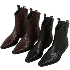 Nuvin™ Elastiska Ankelboots Med Grov Klack