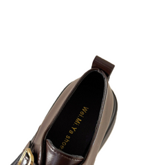 Nuvin™ Äkta läderskor med plattform