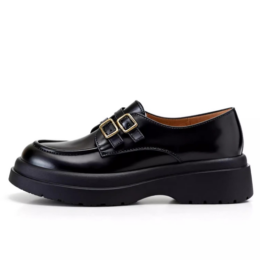 Nuvin™ Äkta läderskor med plattform