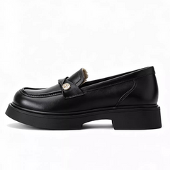Nuvin™ damloafers med grov klack