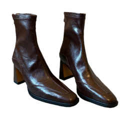 Nuvin™ Elastiska Ankelboots Med Grov Klack