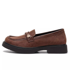 Nuvin™ damloafers med grov klack