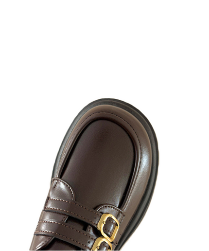 Nuvin™ Äkta läderskor med plattform