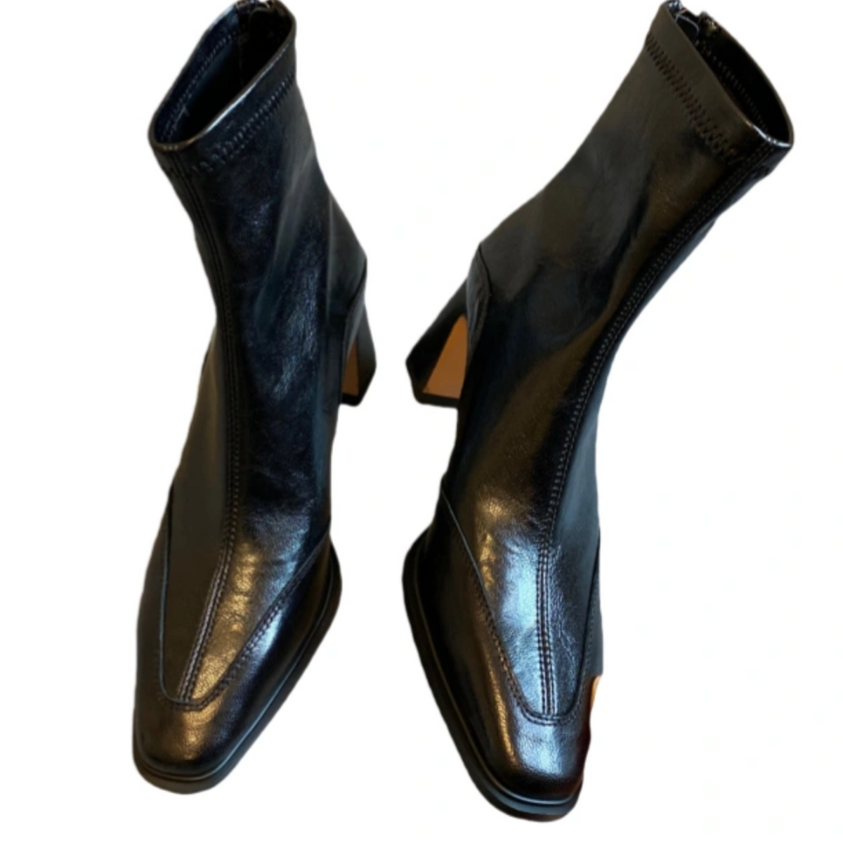 Nuvin™ Elastiska Ankelboots Med Grov Klack