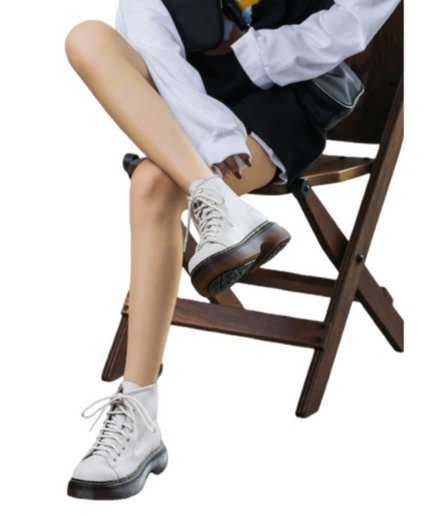 Nuvin™ Klassiska Fleecefodrade Platåstövlar