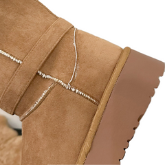 Nuvin™ Varmfodrade vinterstövlar i fårskinn