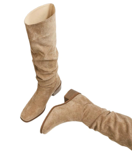 Nuvin™  Plisserade Stövlar