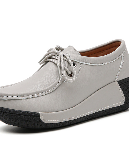 Nuvin™  Platåskor I Läder