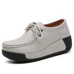 Nuvin™ Platåskor I Läder