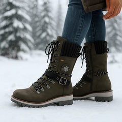 Nuvin™ Ortopediska Vinterstövlar Med Snörning