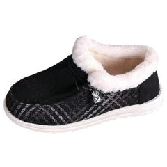 Nuvin™ Plyschiga Platta Skor