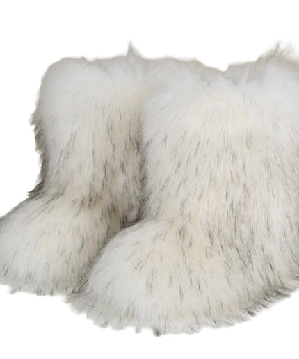 Nuvin™  Snökängor i Imitation Av Tvättbjörnspäls