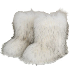 Nuvin™ Snökängor i Imitation Av Tvättbjörnspäls