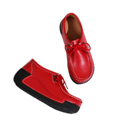 Nuvin™ Platåskor I Läder