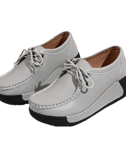 Nuvin™  Platåskor I Läder