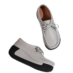 Nuvin™ Platåskor I Läder