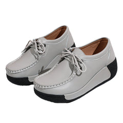 Nuvin™ Platåskor I Läder