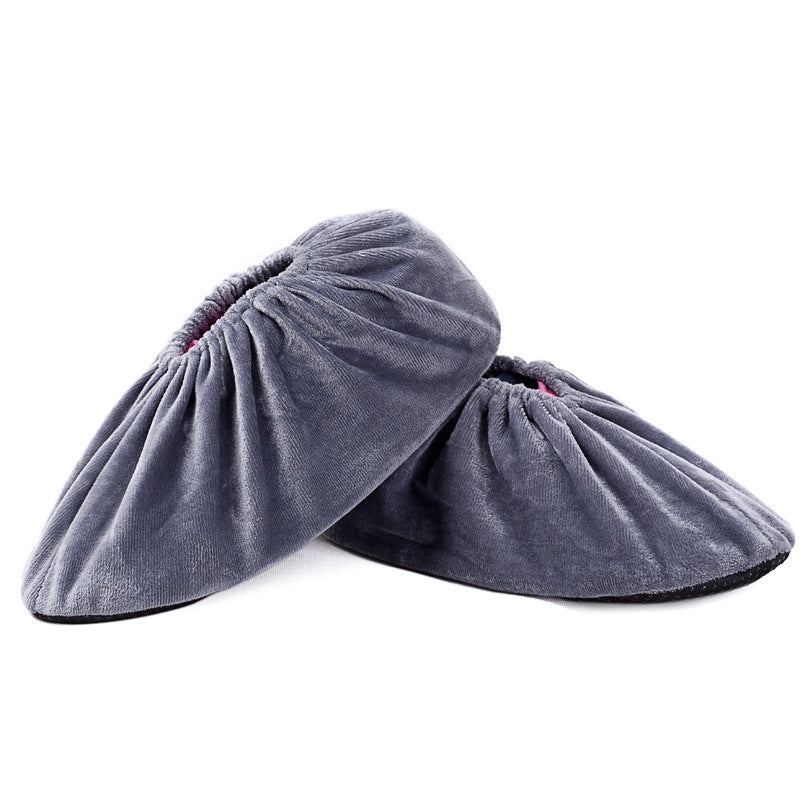 Halkfria Skoskydd i Fleece