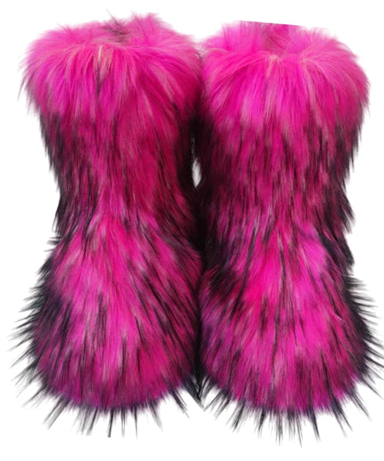 Nuvin™  Snökängor i Imitation Av Tvättbjörnspäls