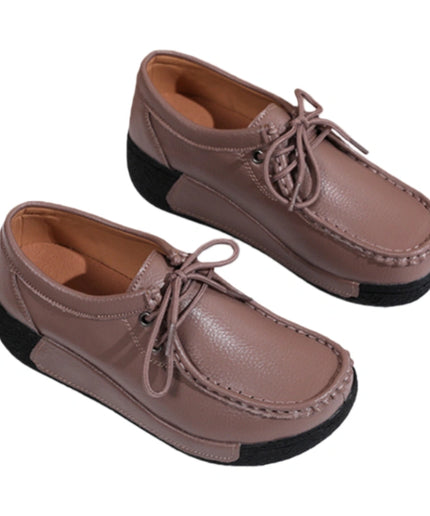 Nuvin™  Platåskor I Läder