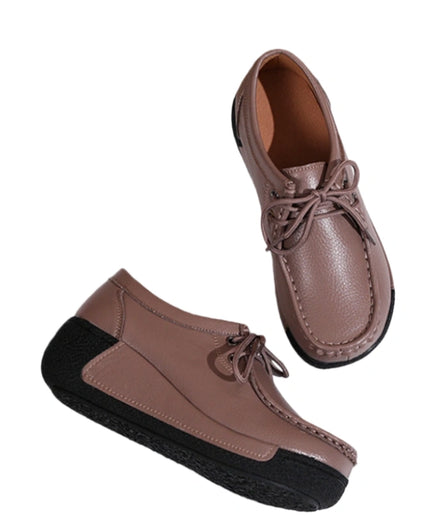 Nuvin™  Platåskor I Läder