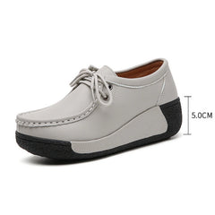 Nuvin™ Platåskor I Läder