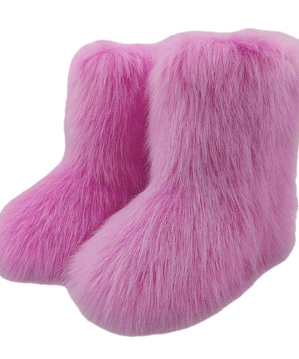 Nuvin™  Snökängor i Imitation Av Tvättbjörnspäls