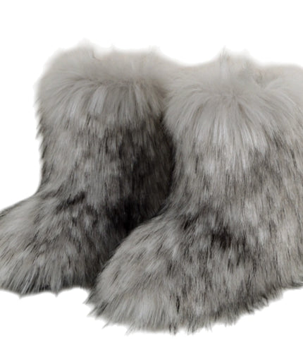 Nuvin™  Snökängor i Imitation Av Tvättbjörnspäls