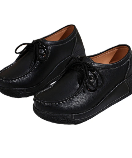 Nuvin™  Platåskor I Läder