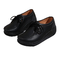 Nuvin™ Platåskor I Läder