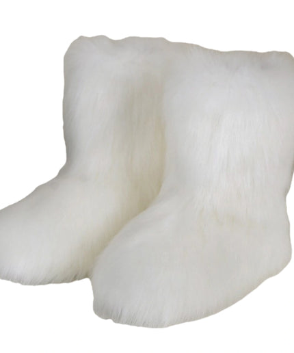 Nuvin™  Snökängor i Imitation Av Tvättbjörnspäls