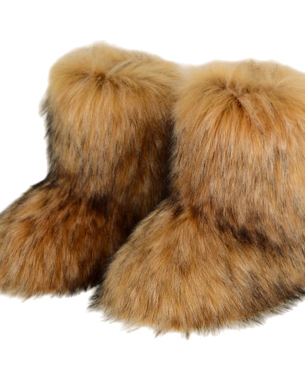 Nuvin™  Snökängor i Imitation Av Tvättbjörnspäls