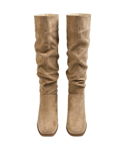 Nuvin™  Plisserade Stövlar