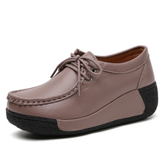 Nuvin™ Platåskor I Läder