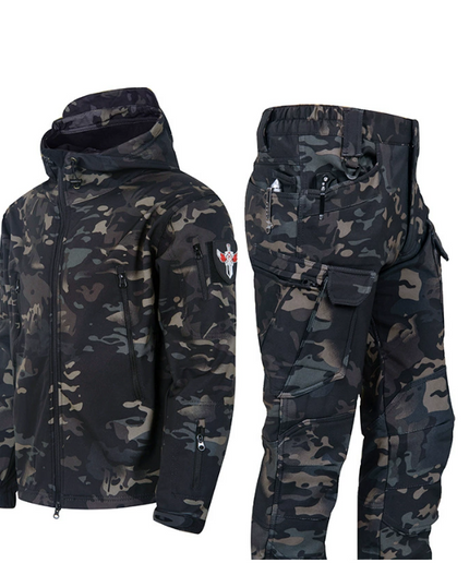 Nuvin™ Multifunktionellt Taktiskt Kamouflageset – Vattentätt & Varmt