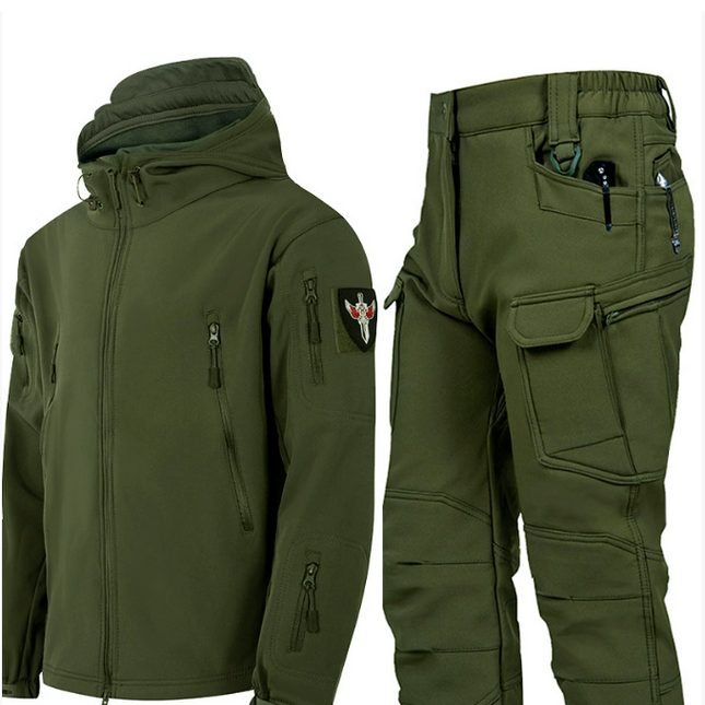 Nuvin™ Multifunktionellt Taktiskt Kamouflageset – Vattentätt & Varmt