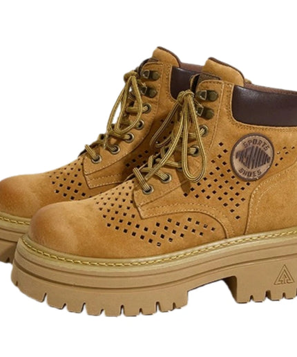 Nuvin™  Utskurna Martin-Stövlar