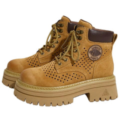 Nuvin™ Utskurna Martin-Stövlar