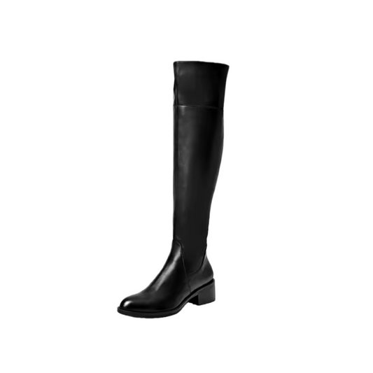 Nuvin™ Tunna Sammetsstövlar över Knäna