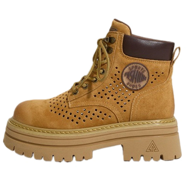 Nuvin™  Utskurna Martin-Stövlar