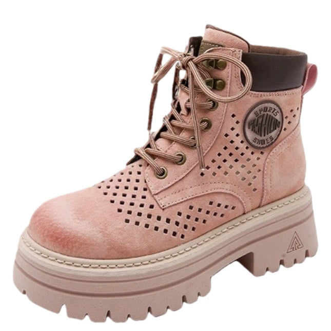 Nuvin™  Utskurna Martin-Stövlar