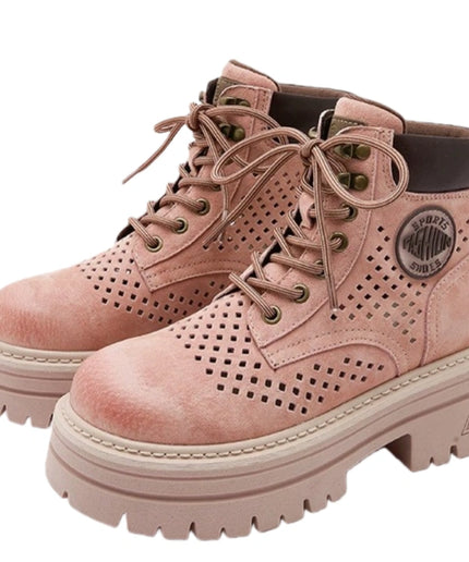 Nuvin™  Utskurna Martin-Stövlar