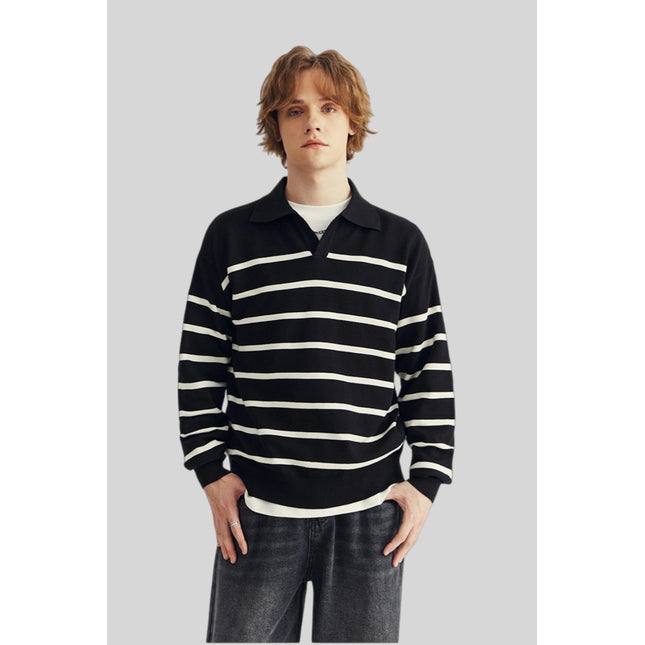 Nuvin™  Stickad Polotröja