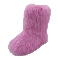 Nuvin™ Snökängor i Imitation Av Tvättbjörnspäls