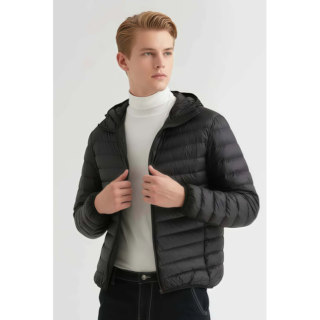 Nuvin™  Lätt Dunjacka Med Huva