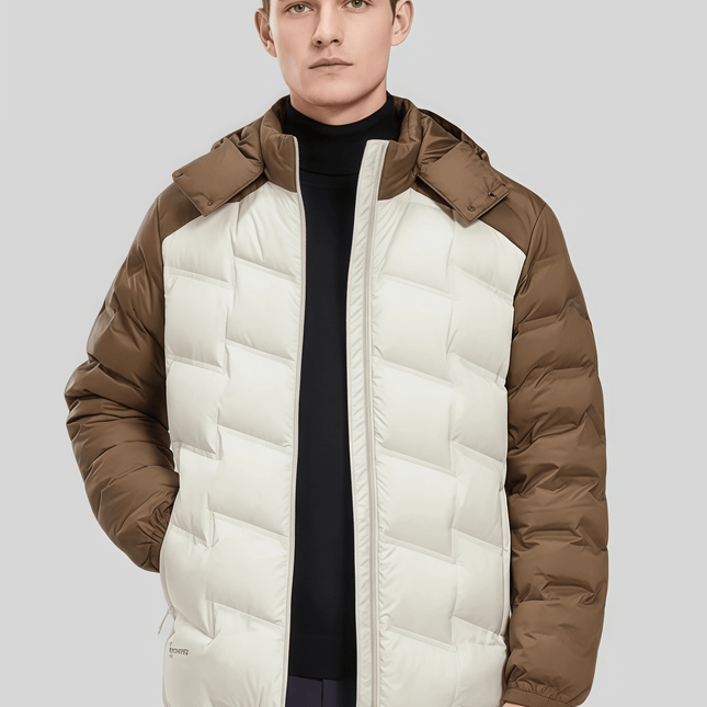 Nuvin™ dunjacka med färgblock